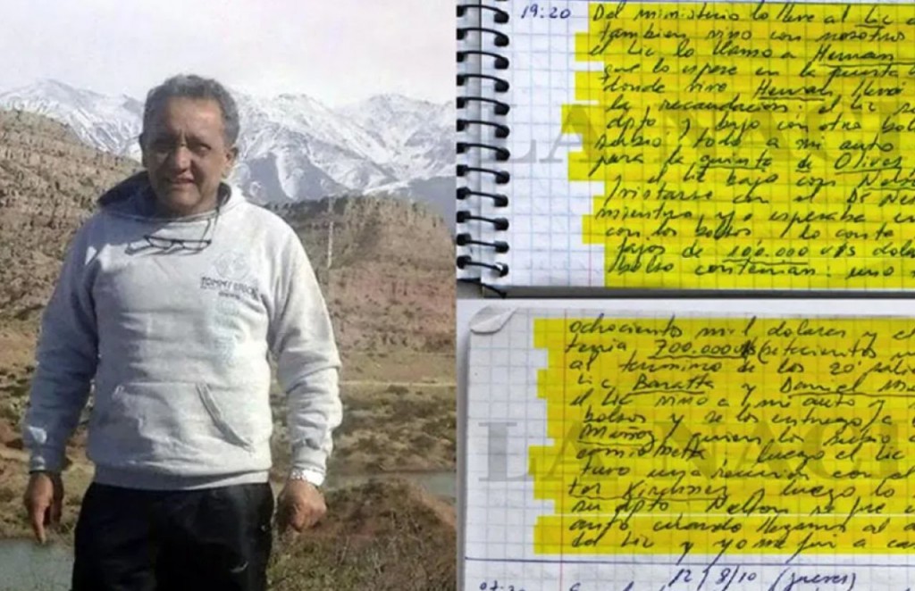 El Tribunal Oral Federal 7 confirmó a Centeno como el autor de los&nbsp;cuadernos