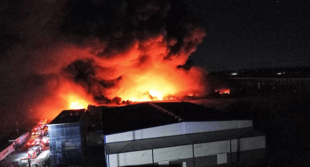 Inician pericias por el incendio en el Polígono&nbsp;Spegazzini