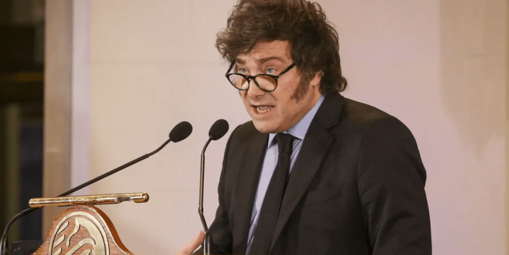 Milei deseó una rápida recuperación a Cristina Kirchner por su estado de&nbsp;salud