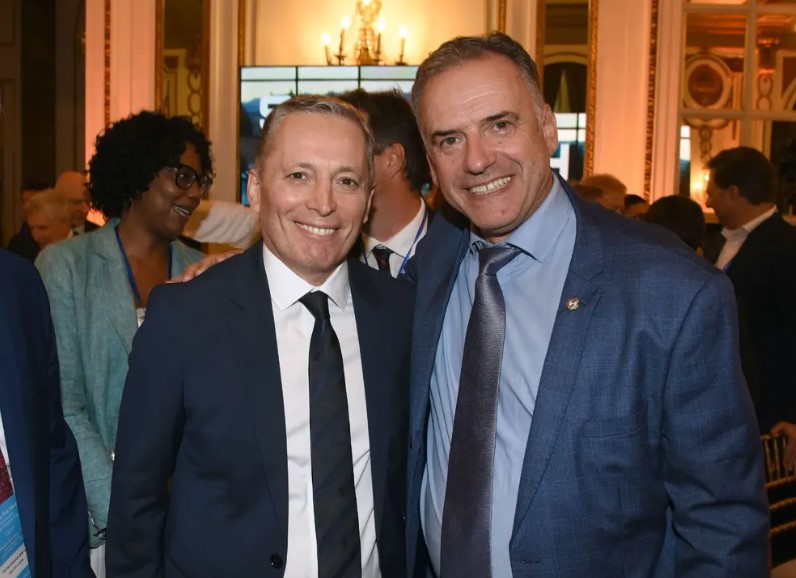 Fernando Gray recibió en Buenos Aires al presidente uruguayo Yamandú&nbsp;Orsi