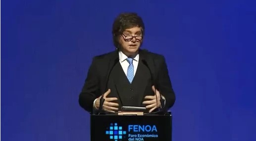 En Tucumán, Javier Milei aseguró que la inflación en el país va a&nbsp;desaparecer