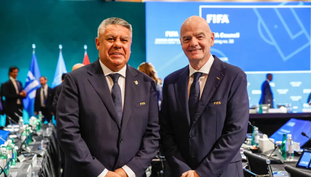 Infantino felicitó a la AFA por el subcampeonato en el&nbsp;Mundial