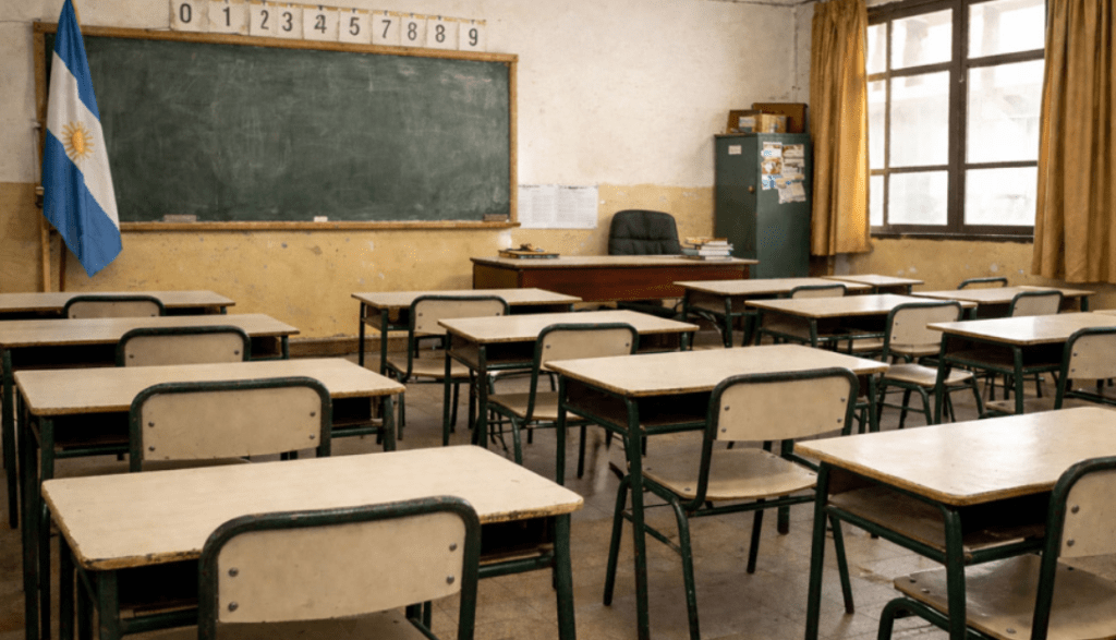 Paro docente marcó el inicio del segundo semestre en la gestión de&nbsp;Insfrán